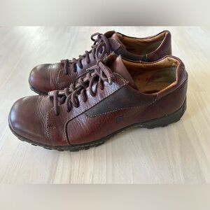 Born Loomis II Mens Dress Shoes Sz 11 Brown Leather Oxford Low Top Lace Up M6259